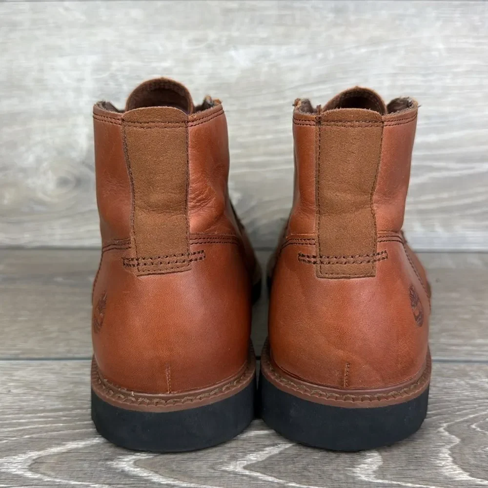 Timberland Lafayette Park Men’s Sz 10.5 Brown Leather Lace Up Chukka Boots